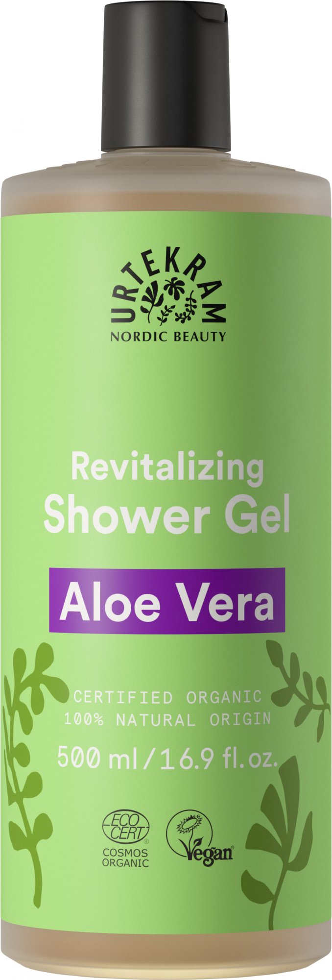 Urtekram Regenerační sprchový gel s aloe vera BIO - 500 ml