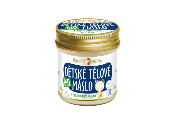 Purity Vision Dětské tělové máslo BIO - 120 ml - pro děti i dospělé