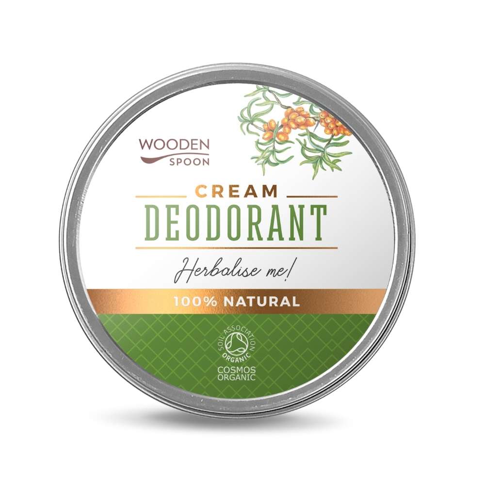 Wooden Spoon Přírodní krémový deodorant "Herbalise Me!" BIO - 60 ml