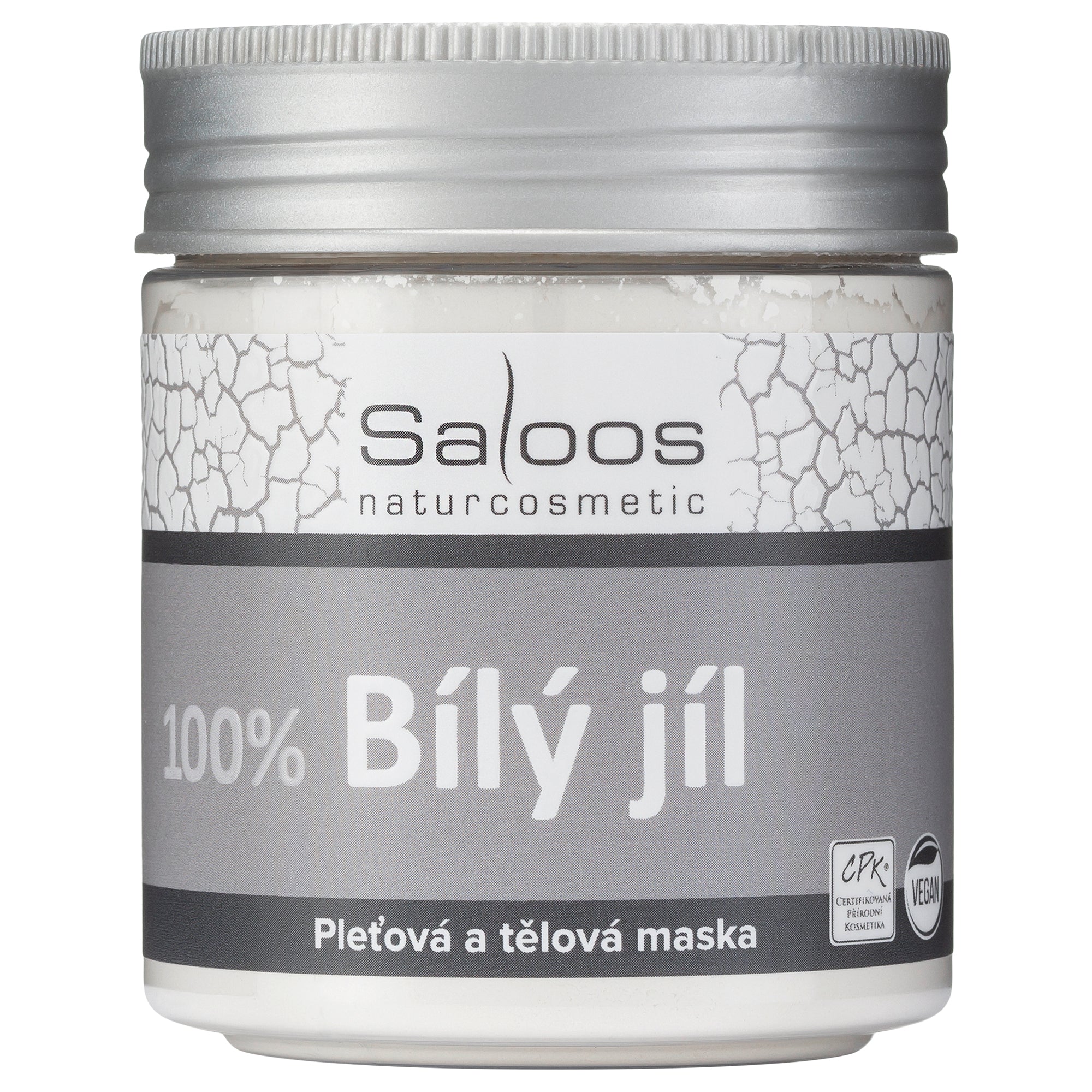 Saloos Bílý jíl (100 g) - regeneruje a zklidňuje pleť