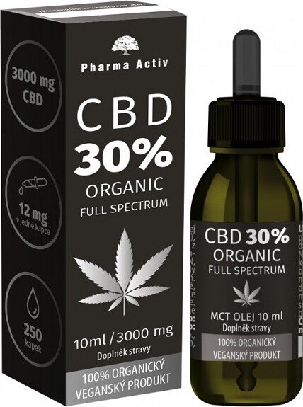 CBD 30% ORGANIC 3000mg Full Spectrum 10ml