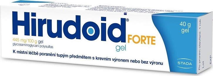 HIRUDOID FORTE 445MG/100G GEL 40G