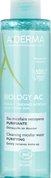 A-DERMA BIOLOGY AC Čisticí micelární voda 200ml