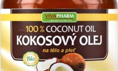 VIVAPHARM 100% kokosový olej na tělo a pleť 380ml