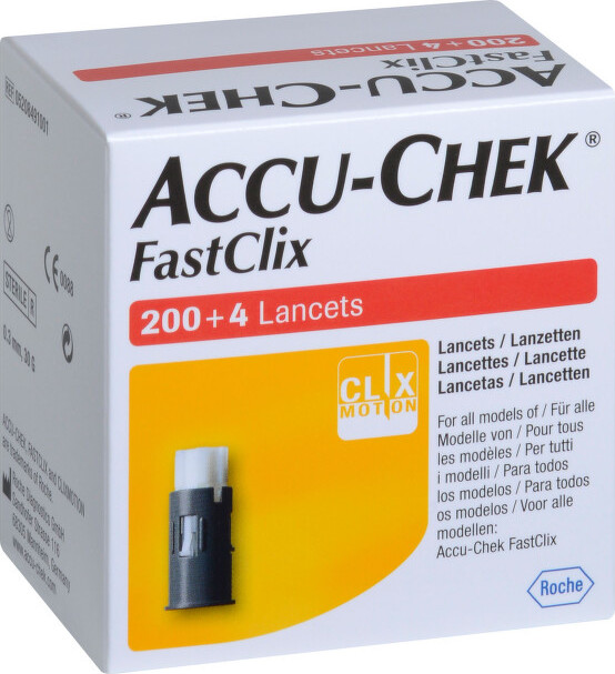 Accu-Chek Fastclix lancets 204 ks