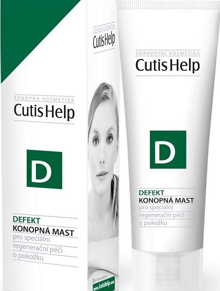 CutisHelp DEFEKT konopná mast regenerační 50ml