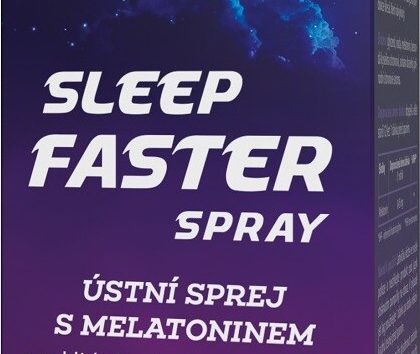 Sleep Faster ústní sprej s melatoninem 24ml