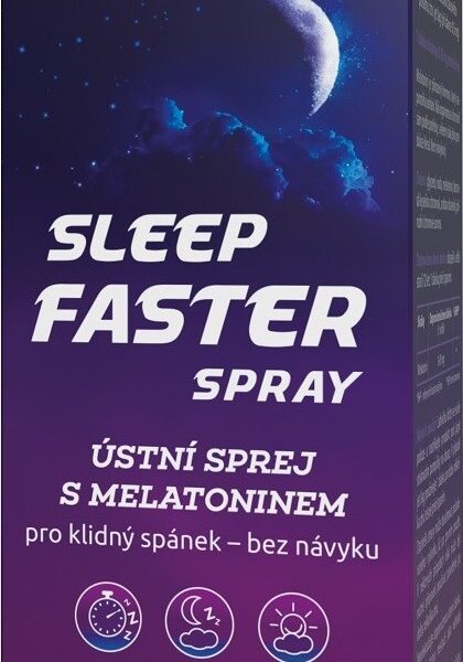 Sleep Faster ústní sprej s melatoninem 24ml