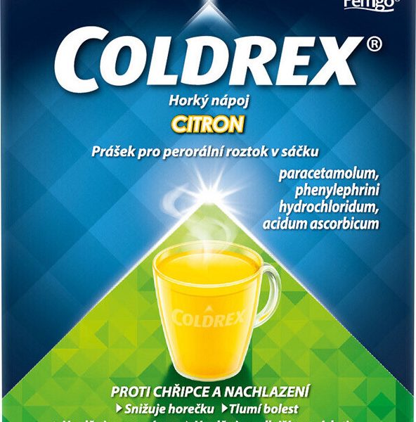 COLDREX HORKÝ NÁPOJ CITRON 750MG/10MG/60MG POR PLV SOL SCC 10 II