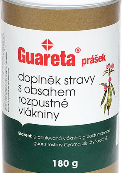 Guareta prášek s obsahem rozpustné vlákniny 180g