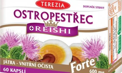 TEREZIA Ostropestřec+Reishi Forte 60 kapslí