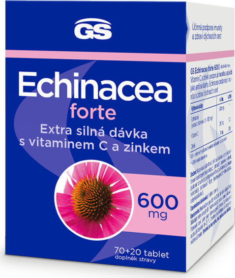 GS Echinacea FORTE 600 tbl.70+20