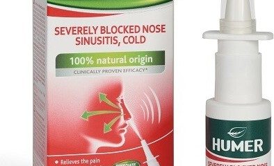 HUMER SINUSITIS velmi ucp.nos rýma sprej 15ml