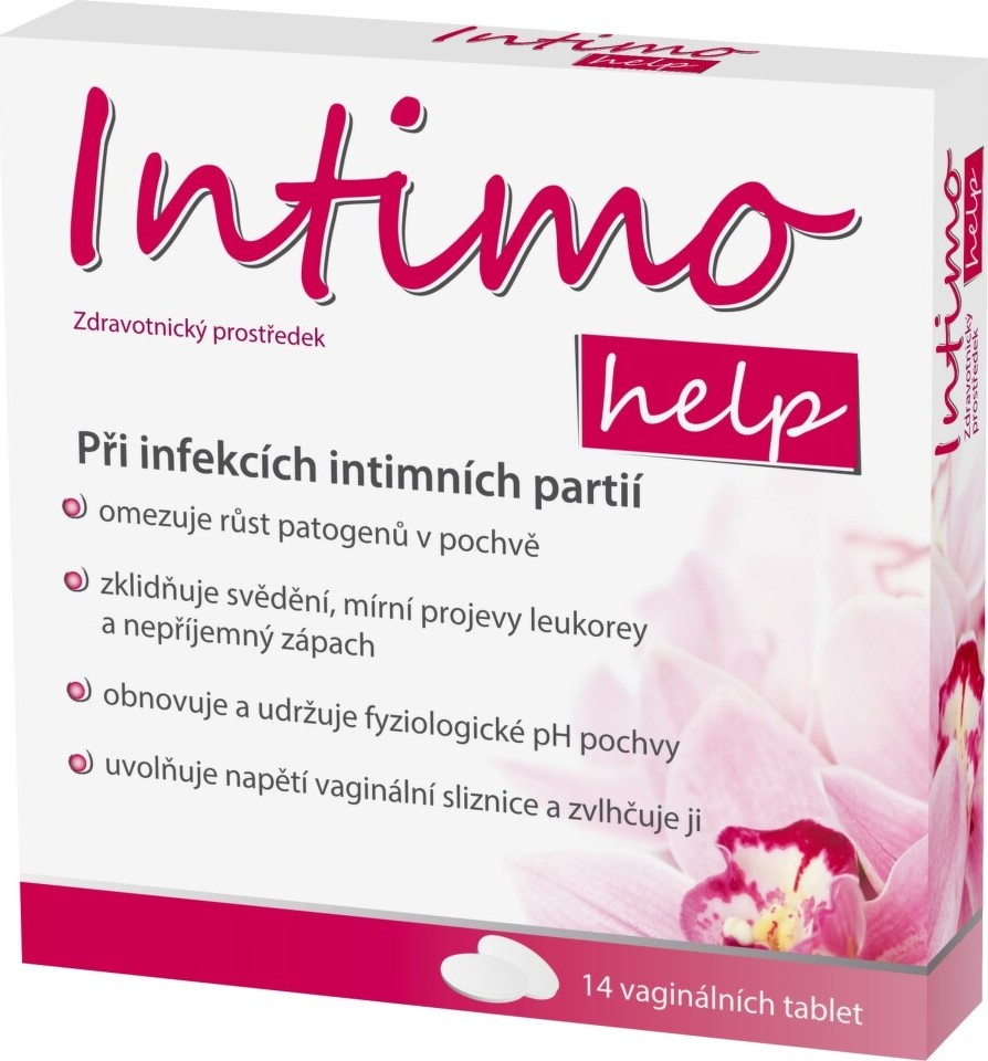 Intimohelp při infekcích intimních partií 14 tbl.