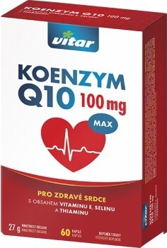 VITAR Koenzym Q10 100 mg 60 kapslí