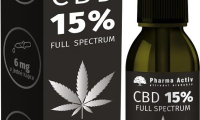 PHARMA ACTIV Konopný olej CBD 15% 1500 mg 10 ml