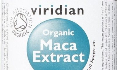 Viridian Maca Extract Organic BIO cps.60