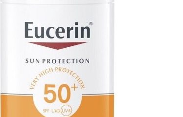 EUCERIN SUN Ochranný krémový gel na opalování na obličej Oil Control SPF50+ světlý 50 ml