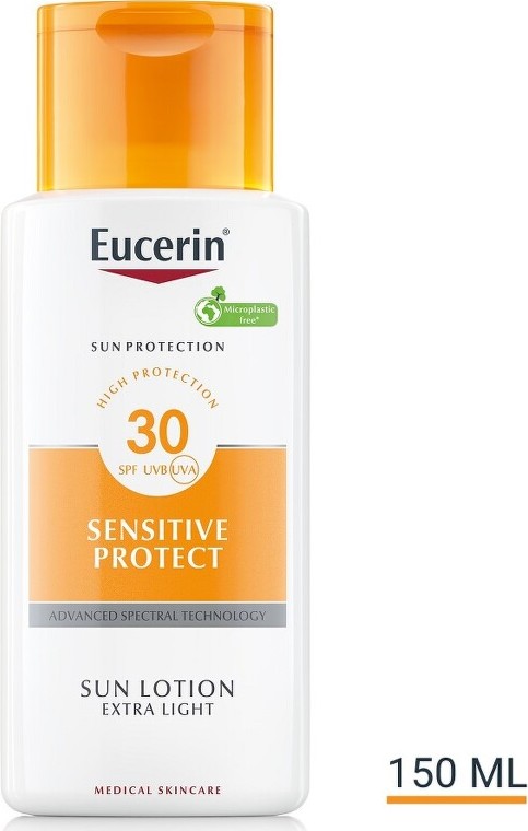 EUCERIN SUN mléko na opalování Sensitive SPF30 150ml