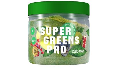 Czech Virus Super Greens Pro V2.0 360g jablečný fresh