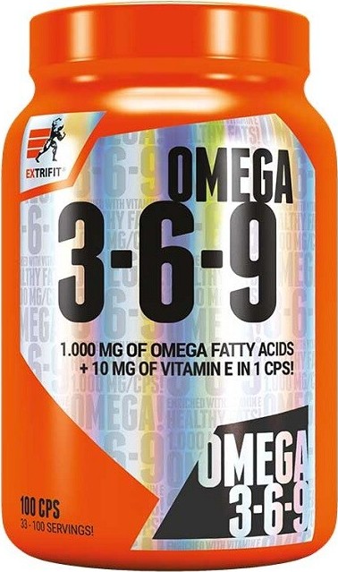 Extrifit Omega 3-6-9 100 kapslí