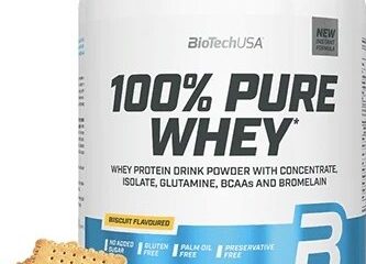 BioTech 100% Pure Whey 2270g black biscuit