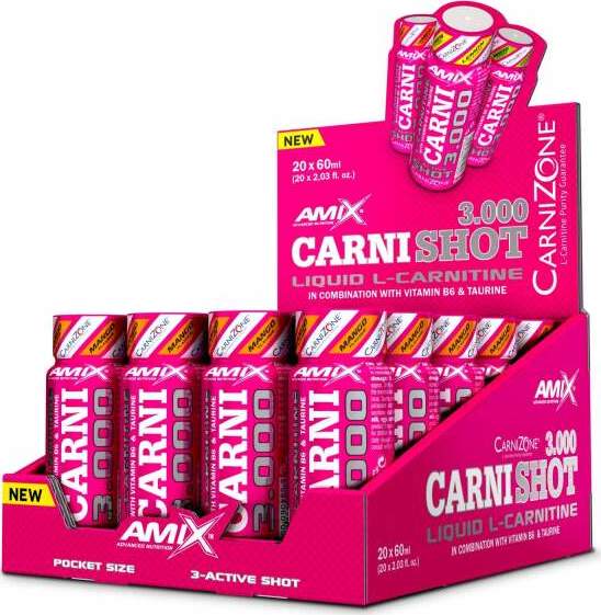 Amix CarniShot 3000 20 x 60 ml mango