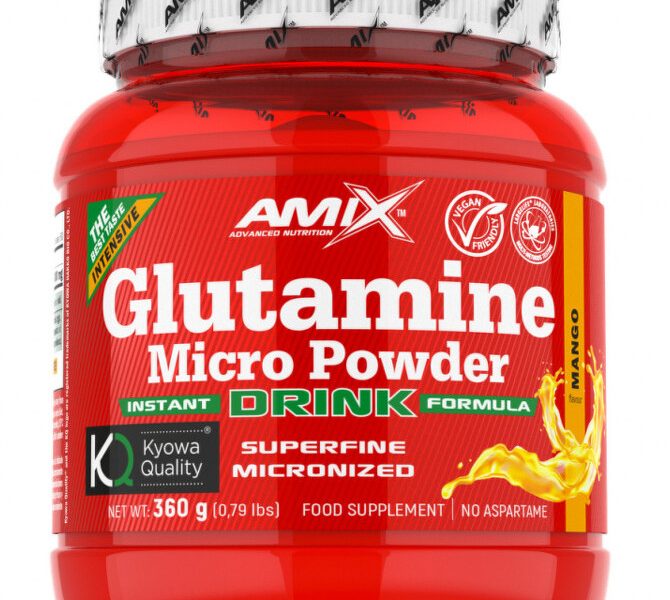 Amix L-Glutamine Powder Drink 360 g mango