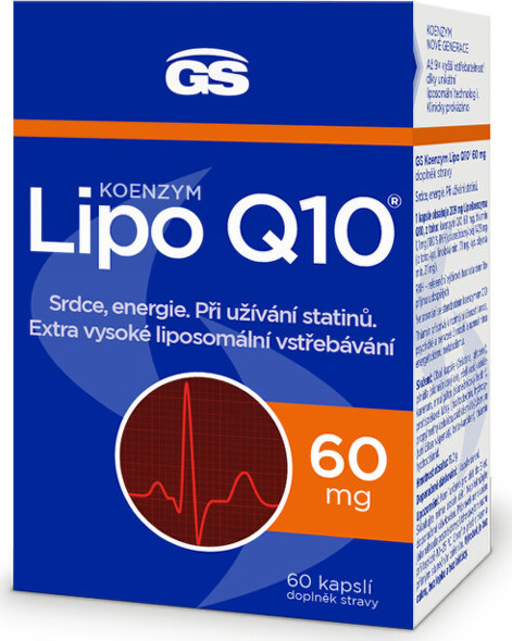 GS Koenzym Lipo Q10 60mg cps.60