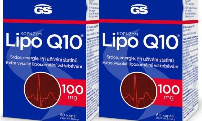 GS Koenzym Lipo Q10 100mg cps.60 - balení 2 ks