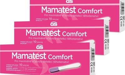 GS Mamatest Comfort Těhotenský test - balení 3 ks