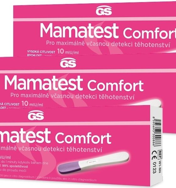 GS Mamatest Comfort Těhotenský test - balení 3 ks