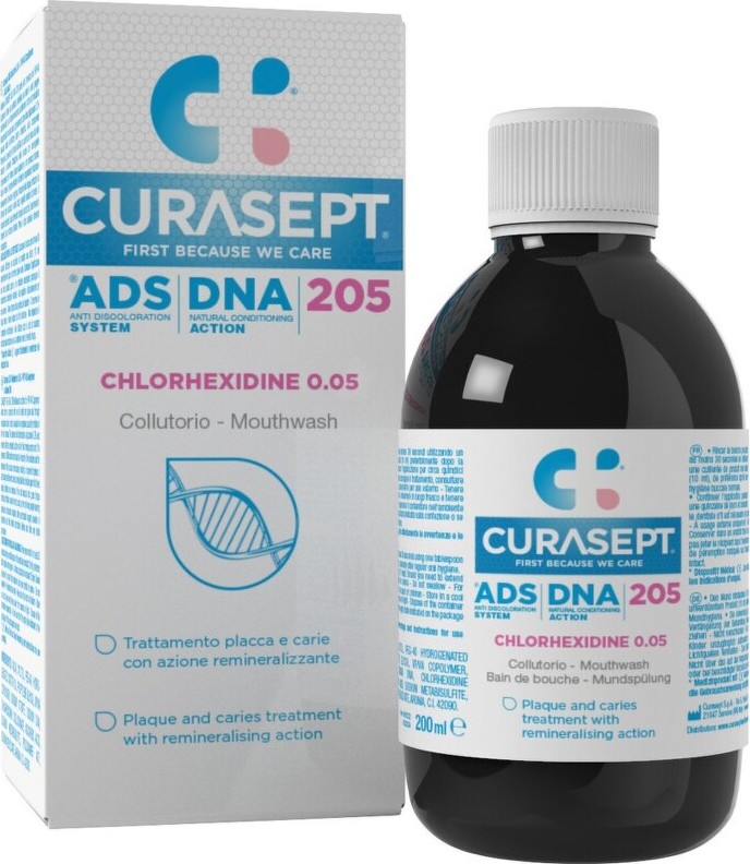 CURASEPT ADS DNA 205 Ústní voda 200ml