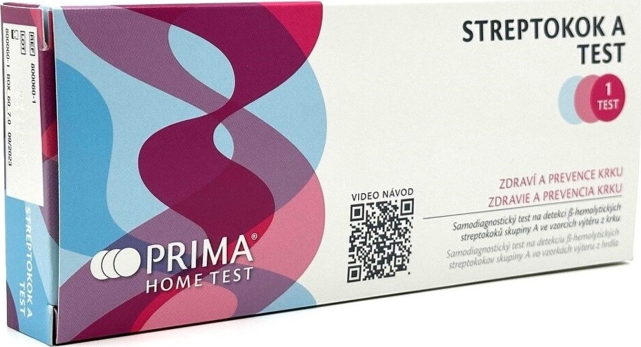 Prima Home test Streptokok A 1ks