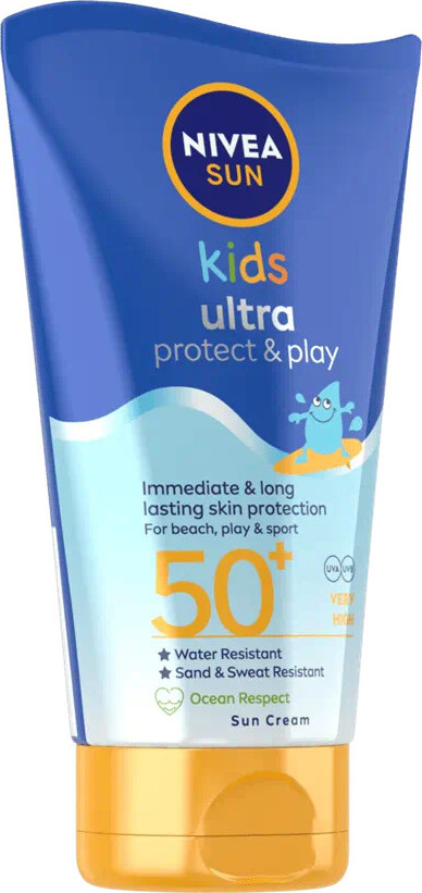 Nivea Sun Kids Protect & Play OF50 voděodolné mléko na opalování pro děti 150 ml