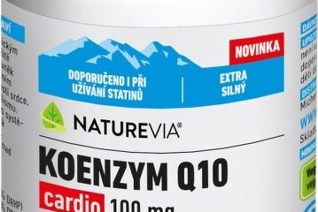 NatureVia Koenzym Q10 Cardio 100mg cps.120