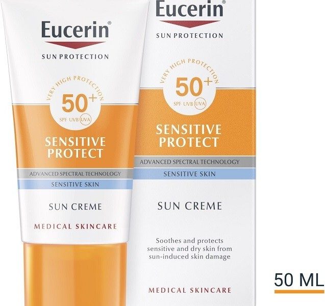 Eucerin Sun krém na obličej SPF50+ 50 ml