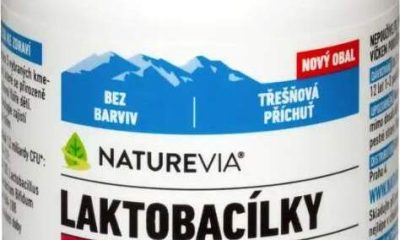 NatureVia Laktobacílky třešňové 33 pastilek