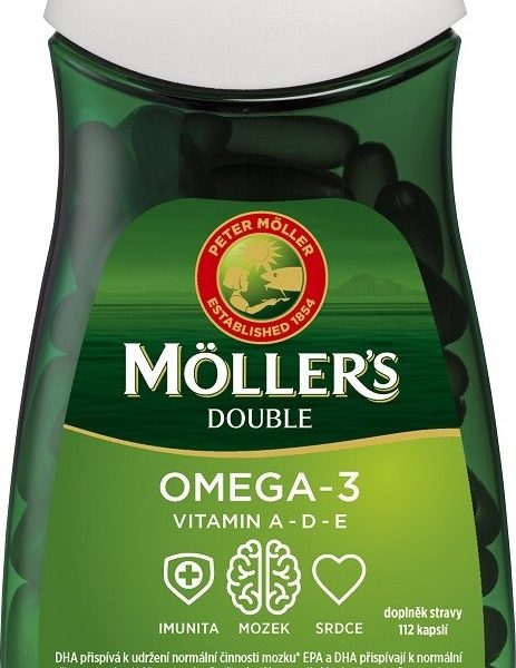 Mollers Omega 3 Double 112 kapslí