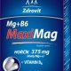 MaxiMag Hořčík 375mg+B6 50 tobolek