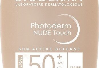 BIODERMA Photoderm NUDE Touch MINERAL make-up světlý SPF 50+ 40 ml