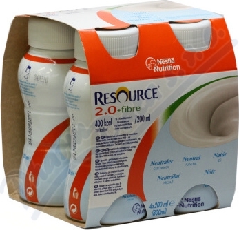 RESOURCE 2.0 FIBRE NEUTRÁLNÍ PŘÍCHUŤ POR POR SOL 4X200ML