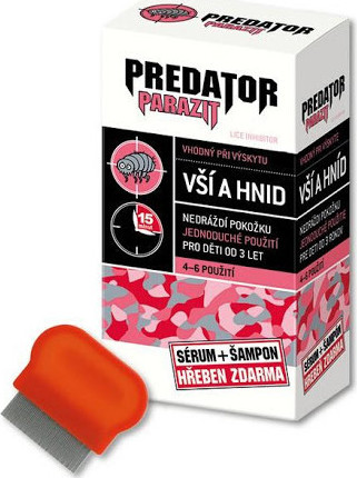 Leroy Predator Parazit 2 x 100 ml + hřeben