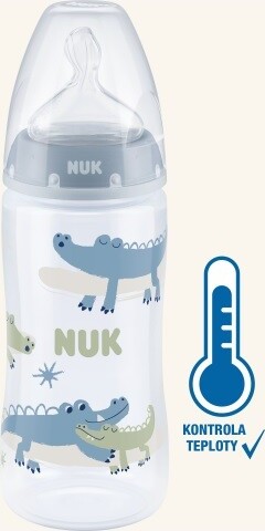 Nuk First Choice Temperature Control bílá 300 ml