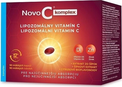 NOVO C komplex Lipozomální vitamín C tob.90