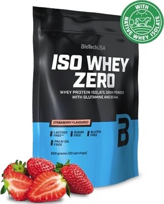 BioTech Iso Whey Zero 500g strawberry