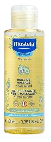 Mustela Masážní olej s avokádovým olejem 100ml