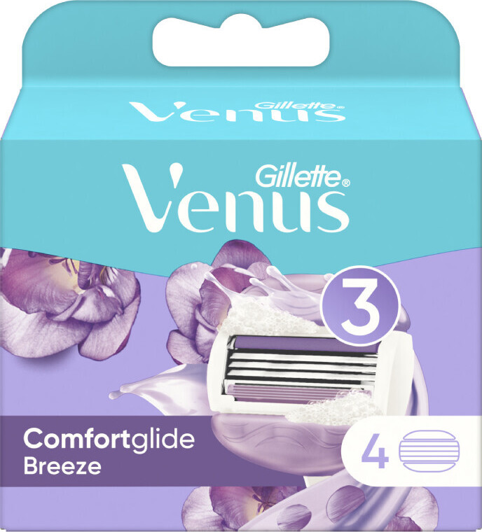 Gillette Venus Comfortglide Breeze náhradní hlavice 4ks