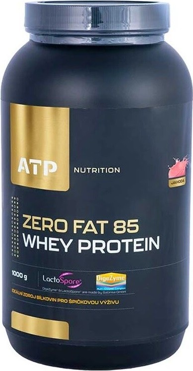 ATP Nutrition Zero Fat 85 Whey Protein 1000 g jahoda