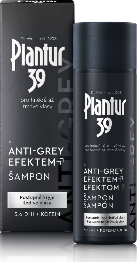 Plantur Šampon s anti-grey efektem (Shampoo) 200 ml